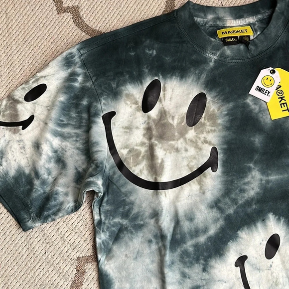 SMILEY x market TIE-DYE T-SHIRT - Picture 4 of 13